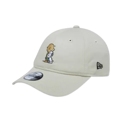 NEW ERA x PEANUTS Youth 9Twenty Snoopy Woodstock "Stone"