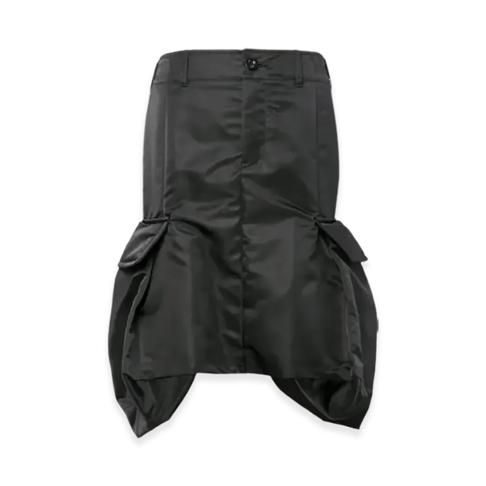 sacai Nylon Twill Skirt "Black"