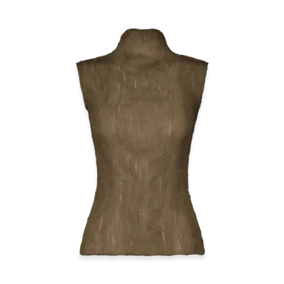 ISSEY MIYAKE Chiffon Twist 1 "DarkBrown"