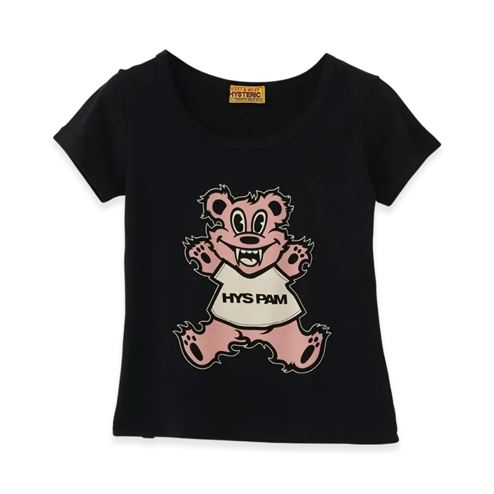 HYSTERIC GLAMOUR x P.A.M Firebear Chibi T-Shirt "Black"