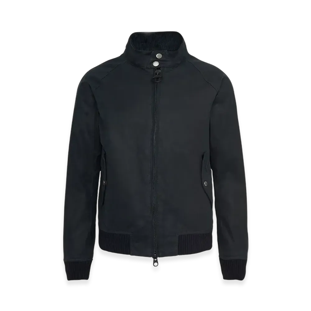 Barbour x BARACUTA Porton Wax Jacket "Black"