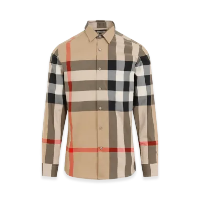 Burberry Check Cotton Shirt "Checked"