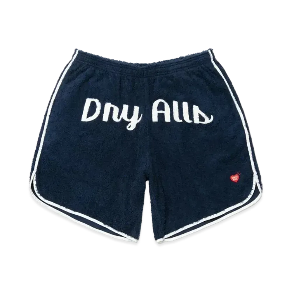 HUMAN MADE PILE SHORTS "Navy"