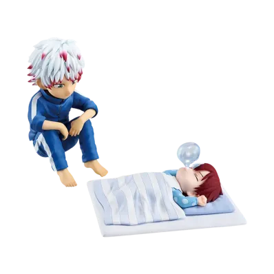 BANDAI "Ichiban Kuji" -My Hero Academia -On top of happiness-- F Prize Touya & Shoto (childhood) MASTERLISE