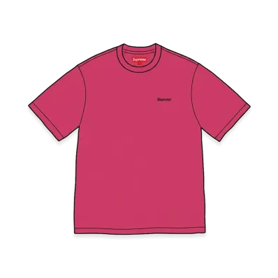 Supreme Washed S/S Top (26SS) "Magenta"