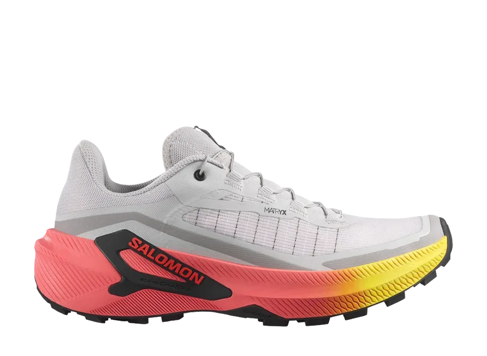 Salomon Women's Genesis 2 "Gray Violet/Safety Yellow/Neon Flame"