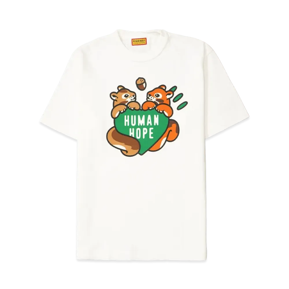 HUMAN MADE x j-hope of BTS HUMAN HOPE Graphic T-Shirt "White"