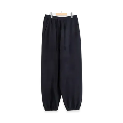 COMOLI Cashmere Knit Pants "Navy"