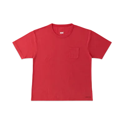 visvim JUMBO TEE S/S (NUMBERING) "Red"