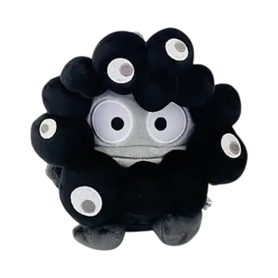 Sanrio -EXPO 2025 Osaka, Kansai Sanrio Characters- Myaku-Myaku Narikiri Plush M Black Hangyodon