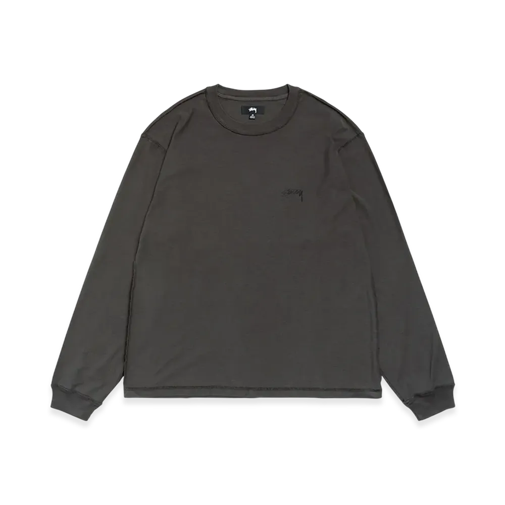 Stussy Lazy LS Tee "Vintage Black"