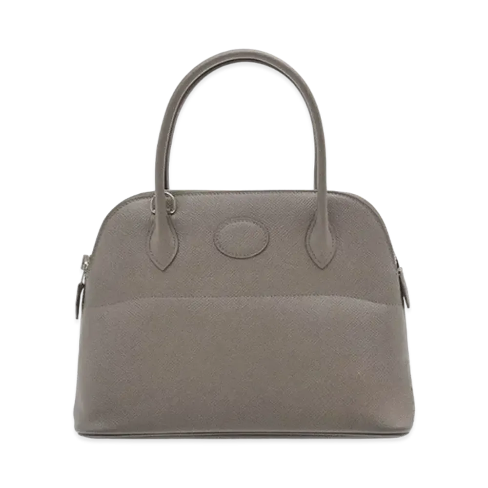 Hermes Bolide Veau Epsom "Etain/Silver"