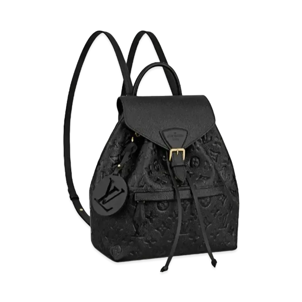 Louis Vuitton Monogram Empreinte Leather Montsouris PM "Noir"