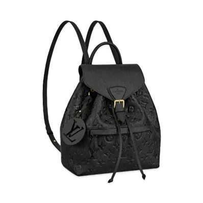 Louis Vuitton Monogram Empreinte Leather Montsouris PM "Noir"