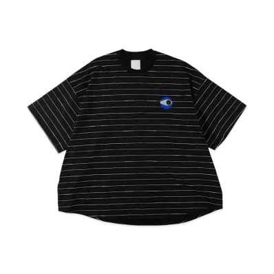 S.F.C / Stripes For Creative x ADVANCED RESEARCH Super Big Side Stripes SS Tee "Black"