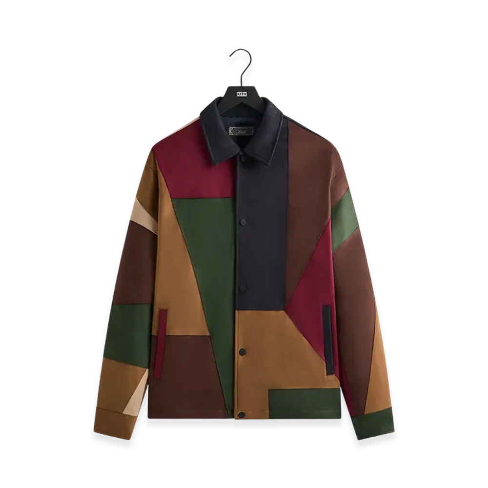 Kith Microsuede Patchwork Pirlo Jacket "Nocturnal"