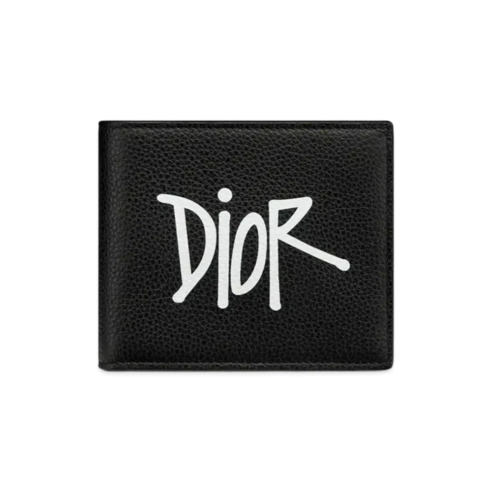 Dior x Shawn Stussy Wallet (8 Card Slot) "Black"