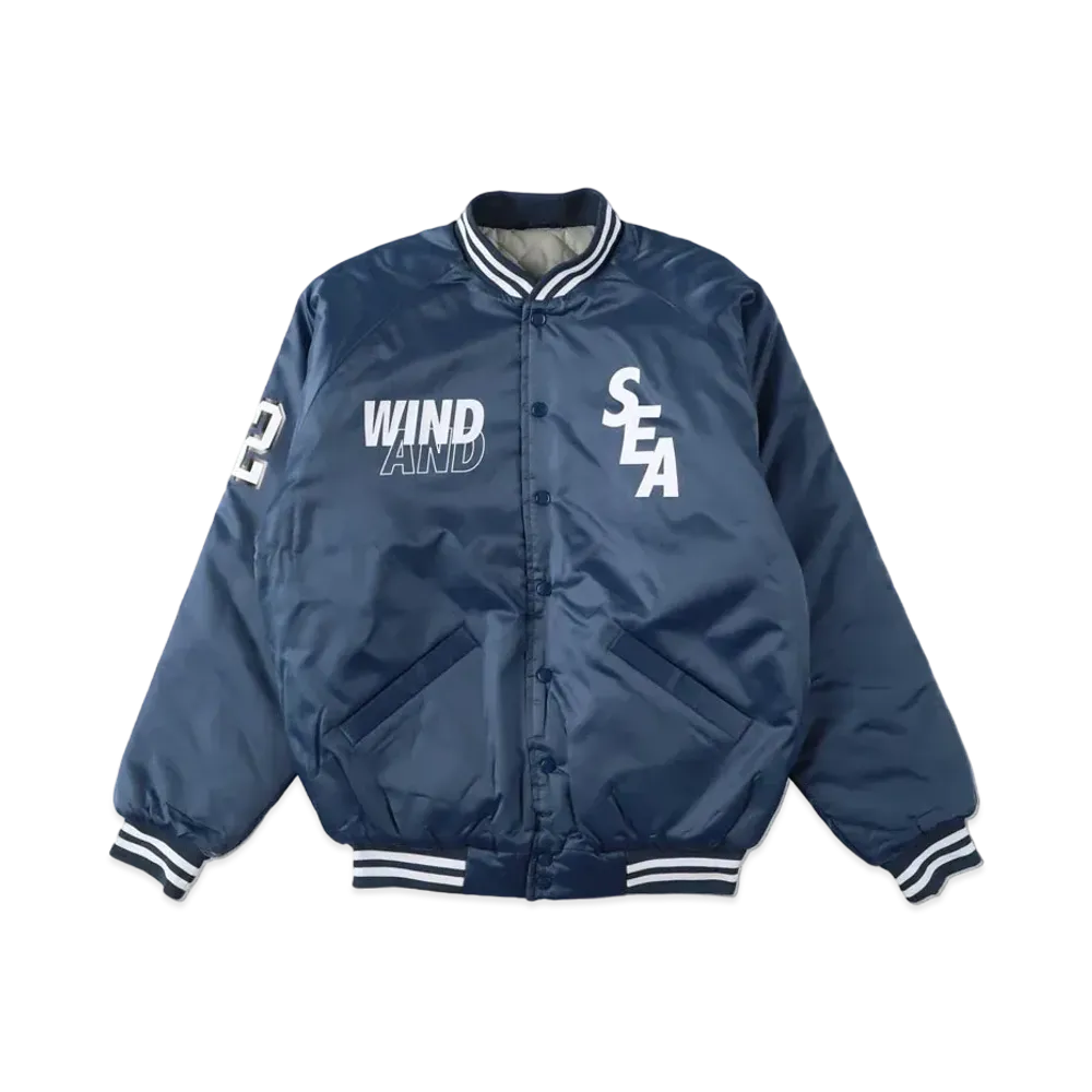 WIND AND SEA SEA (A-HOOPS) BLOUSON "Navy"