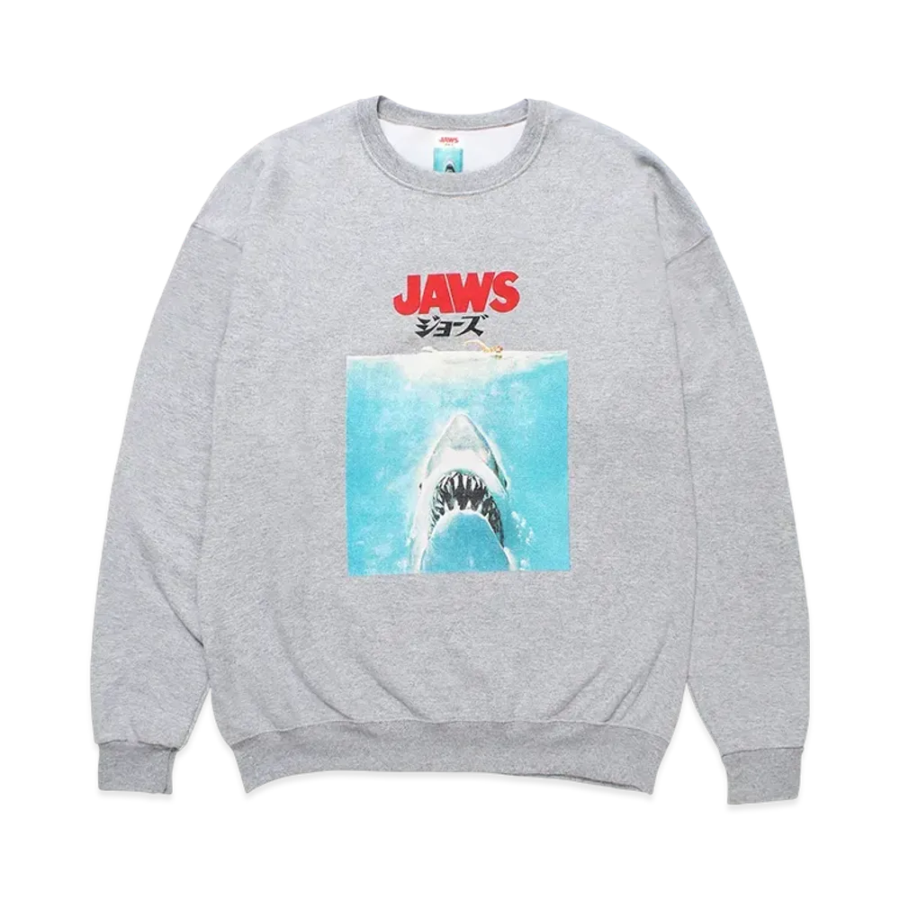WACKO MARIA x Jaws Sweat Shirt "Gray"