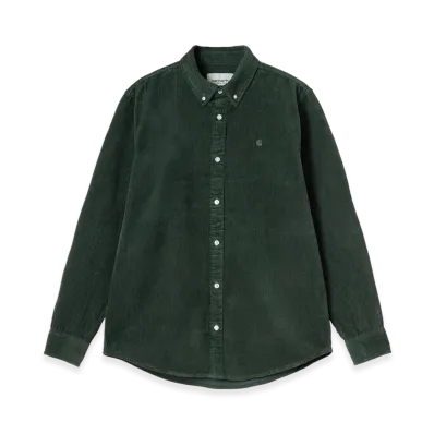 Carhartt WIP L/S Madison Cord Shirt "Sycamore Tree"
