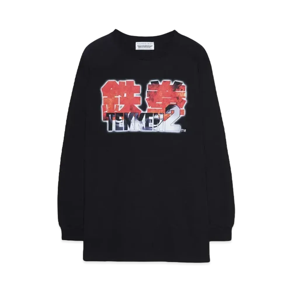 F-LAGSTUF-F "TEKKEN2"LS Tee "BLACK"
