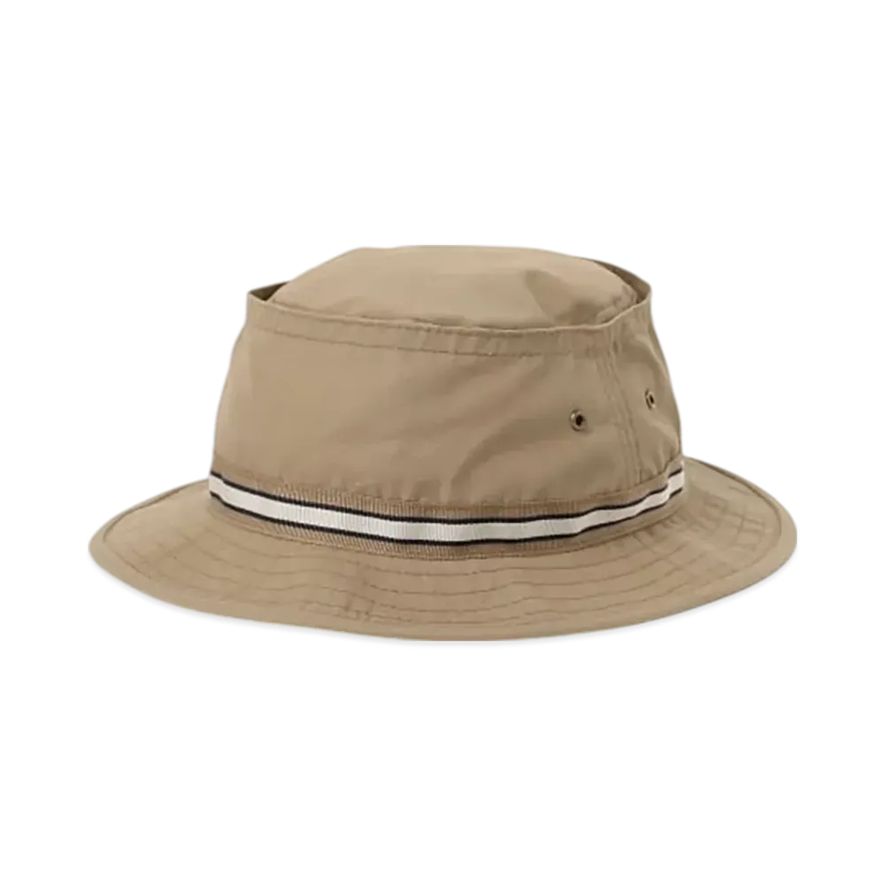 BEAMS Bucket Hat High Density Cotton "Beige"
