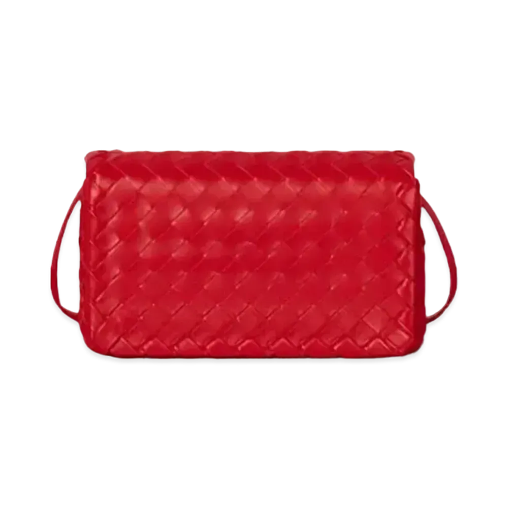 Bottega Veneta Shoulder Bag "Bright Red"