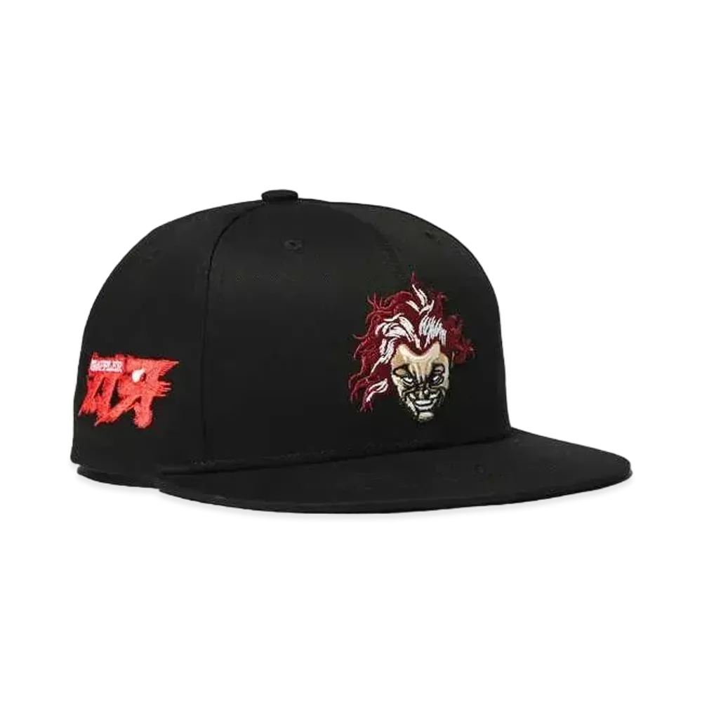 刃牙 x LFYT YUJIRO SNAPBACK CAP "BLACK"