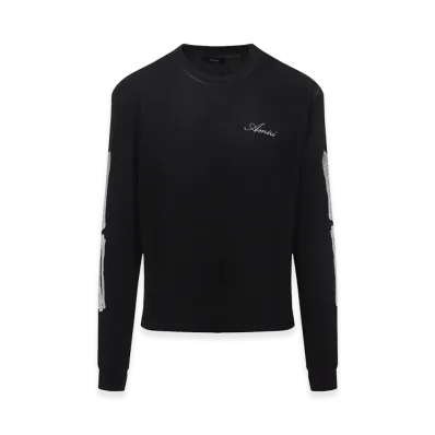 AMIRI Bones Long Sleeves Tee "Black"