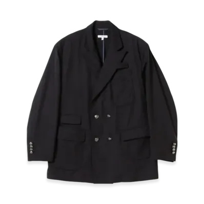 ENGINEERED GARMENTS x BEAMS Exclusive Mid Field Double Brested Blazer Tropical Wool "Navy"