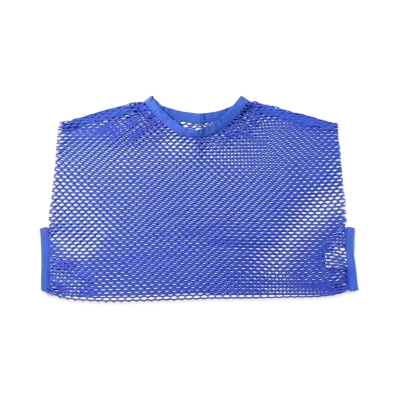 atmos pink Mesh Sleeveless Tops "Blue"
