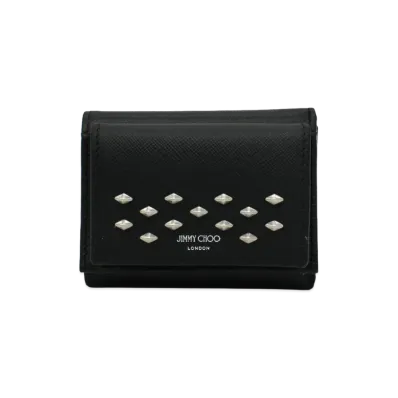 Jimmy Choo Trifold Wallet "Black"