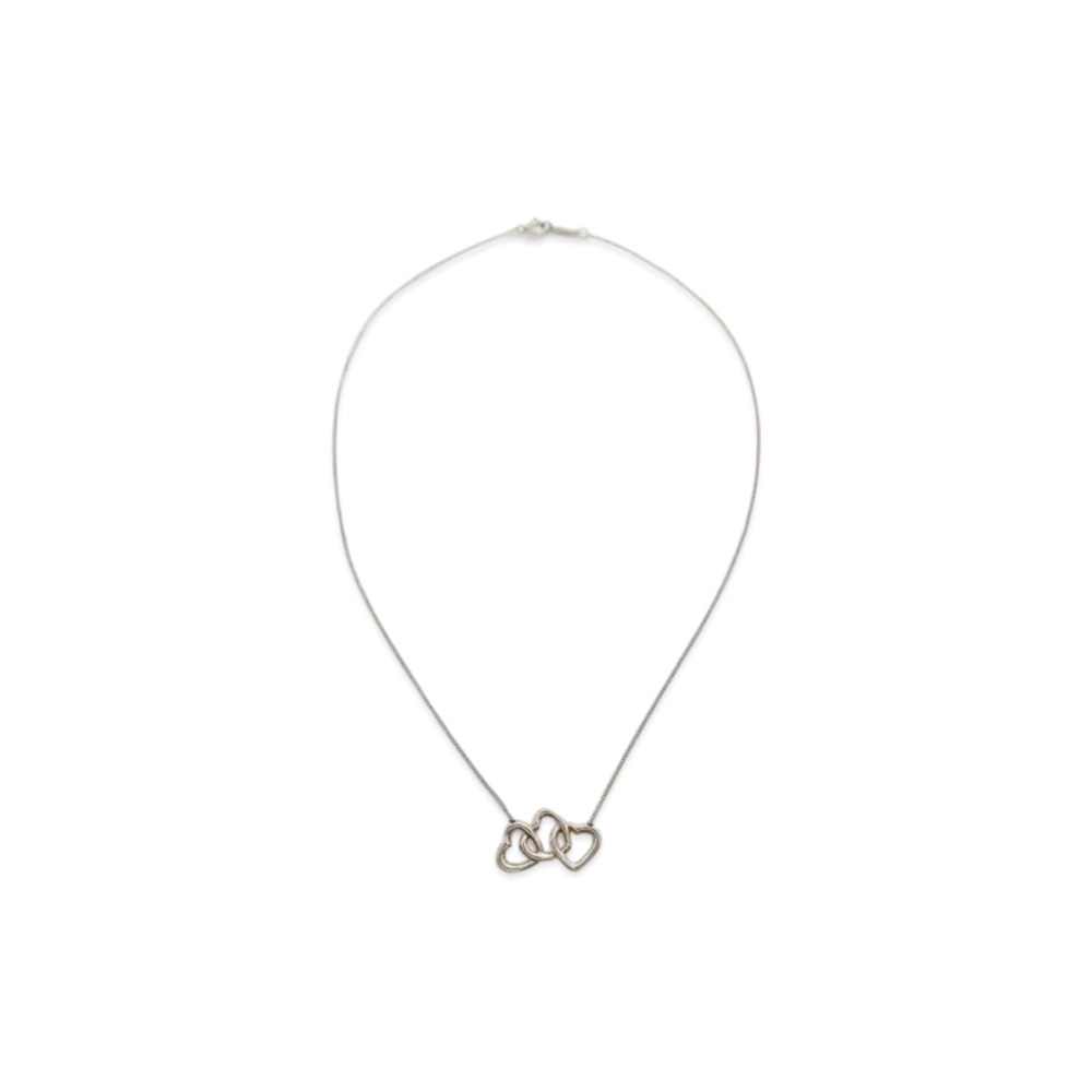 Tiffany & Co. Triple Heart Necklace ”Silver”