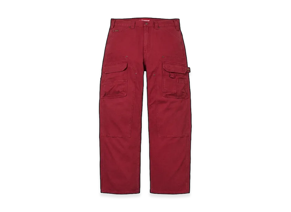 Supreme Double Knee Utility Pant "Red"