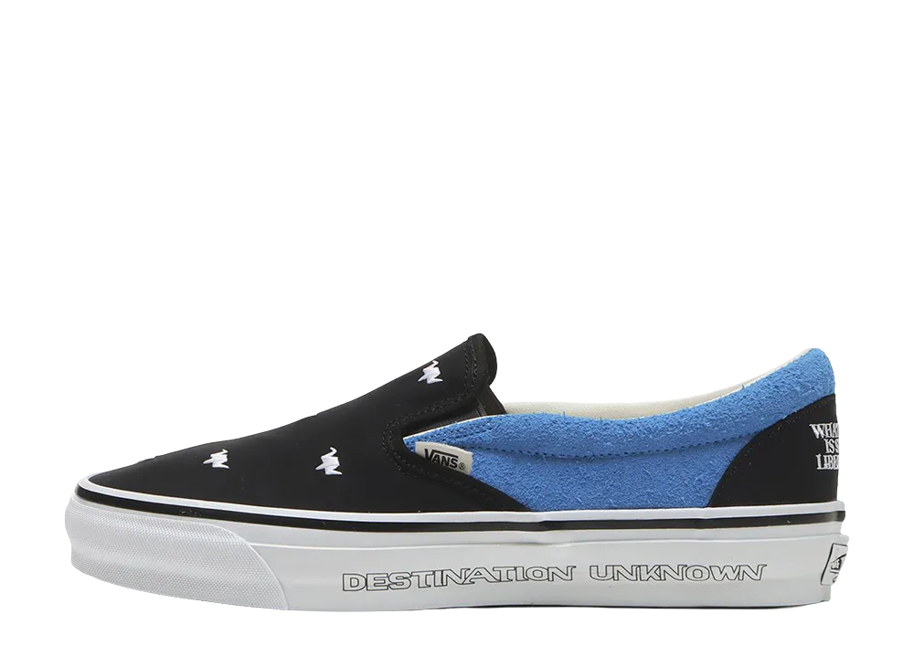 Liberaiders × Vans Premium Classic Slip-On 98 "Liberaiders Black/Bright Azure"