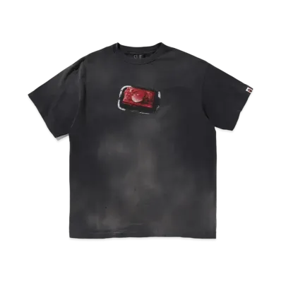 SAINT Mxxxxxx x A BATHING APE Club Tee "Charcoal"