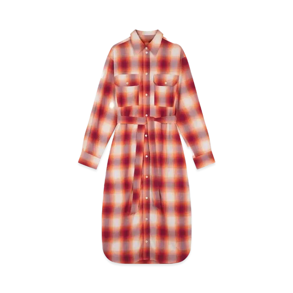 Maison Kitsune Oversized Shirt Dress "Sierra/Off White"
