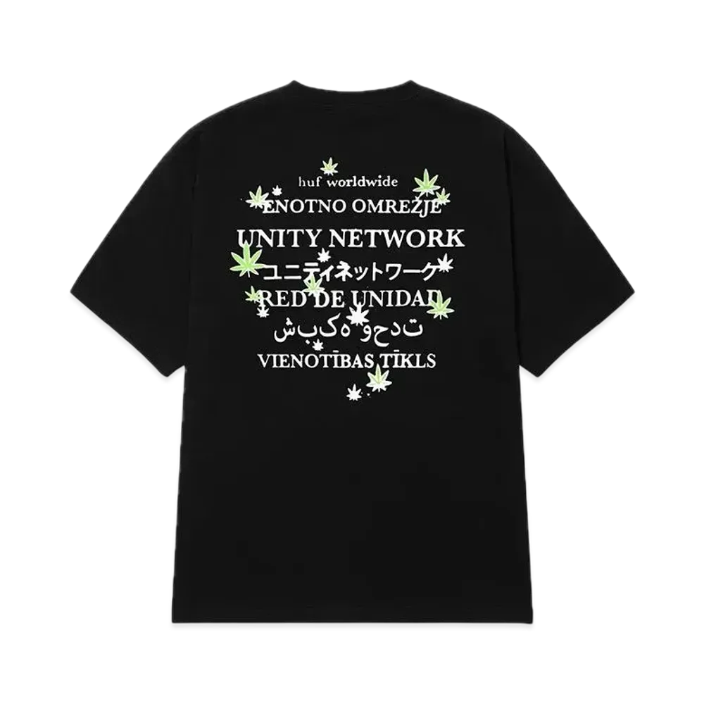 HUF Unity Network Tee "Black"