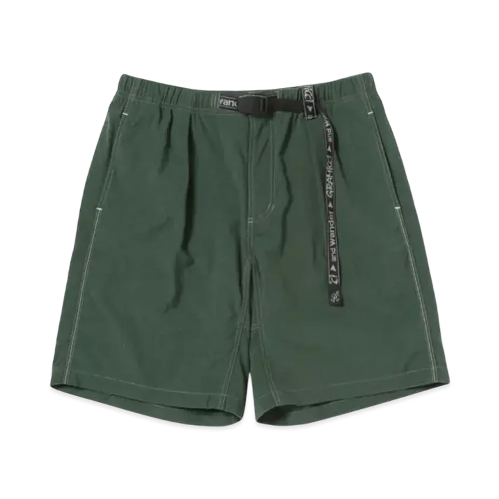 GRAMICCI x and wander Nylon G-Short "Green"