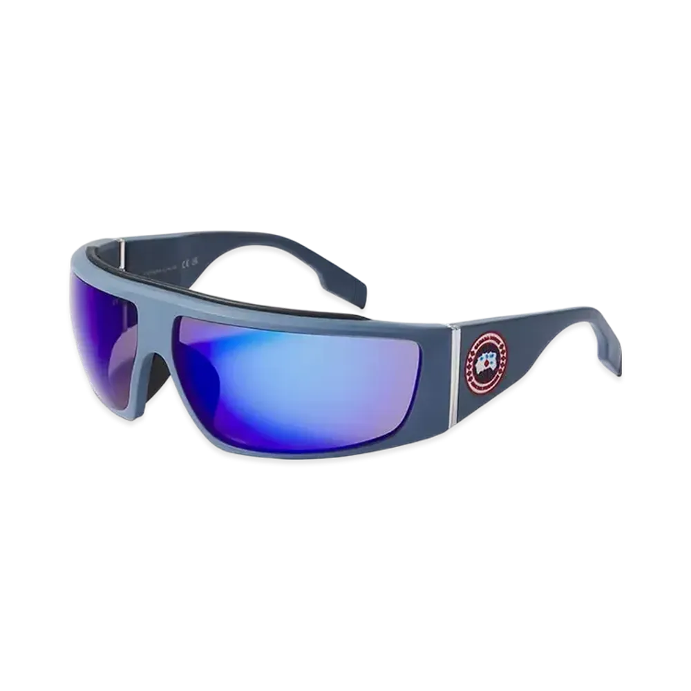 CANADA GOOSE Summit Sunglasses "MatteBlue/MirrorBlue"