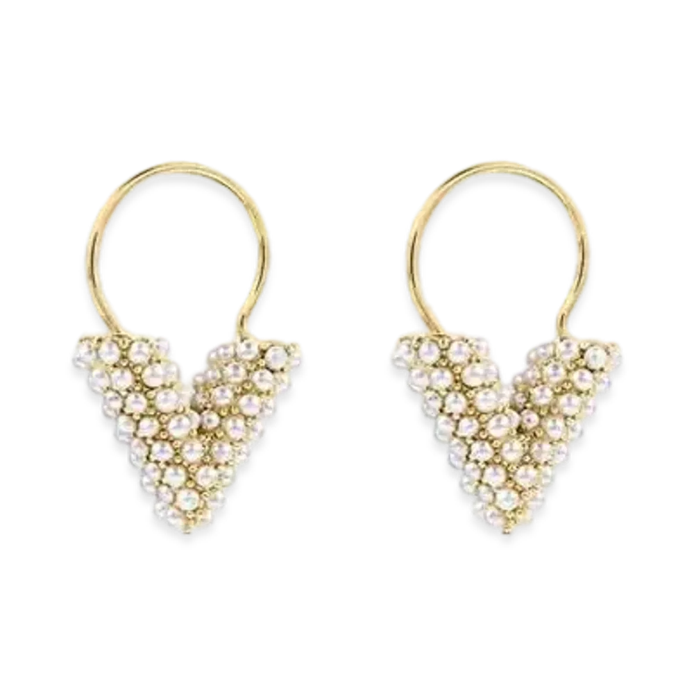 Louis Vuitton Essential V Perle Earrings