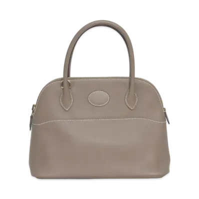 Hermes Bolide Swift "Etoupe/Gold"
