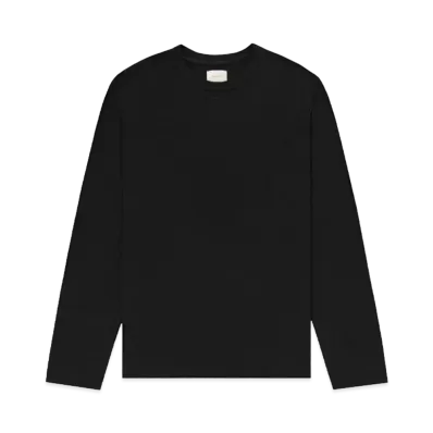 Aime Leon Dore Linen Long-Sleeve Tee "Black"