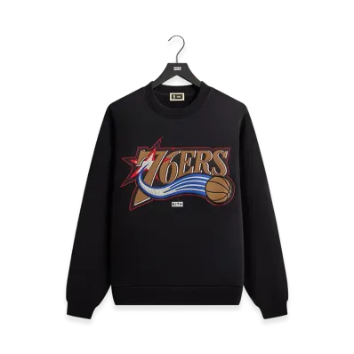 Kith x NBA All-Star Philadelphia 76ers Nelson Crewneck "Black"