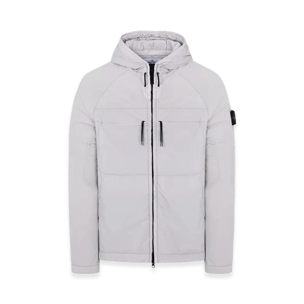 Stone Island 41228 Comfort Tech Composite Light Hooded Jacket - 20FW "Dove Grey"