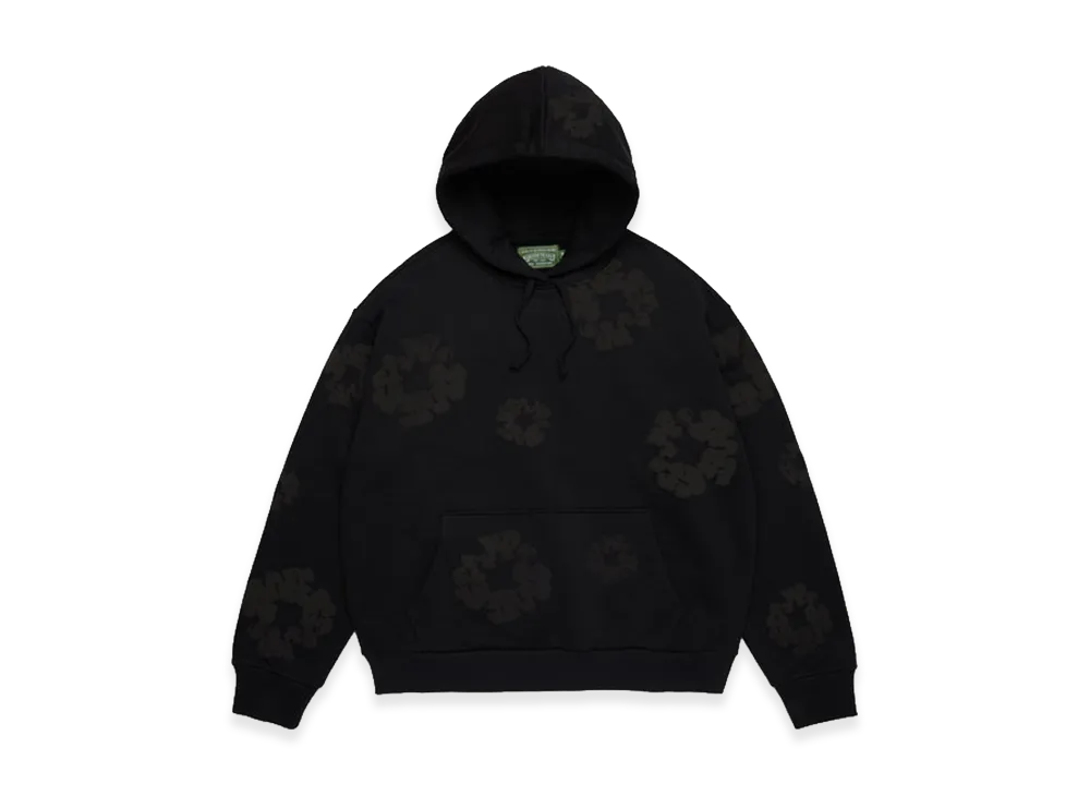 DENIM TEARS Mono Cotton Wreath Hoodie "Black"