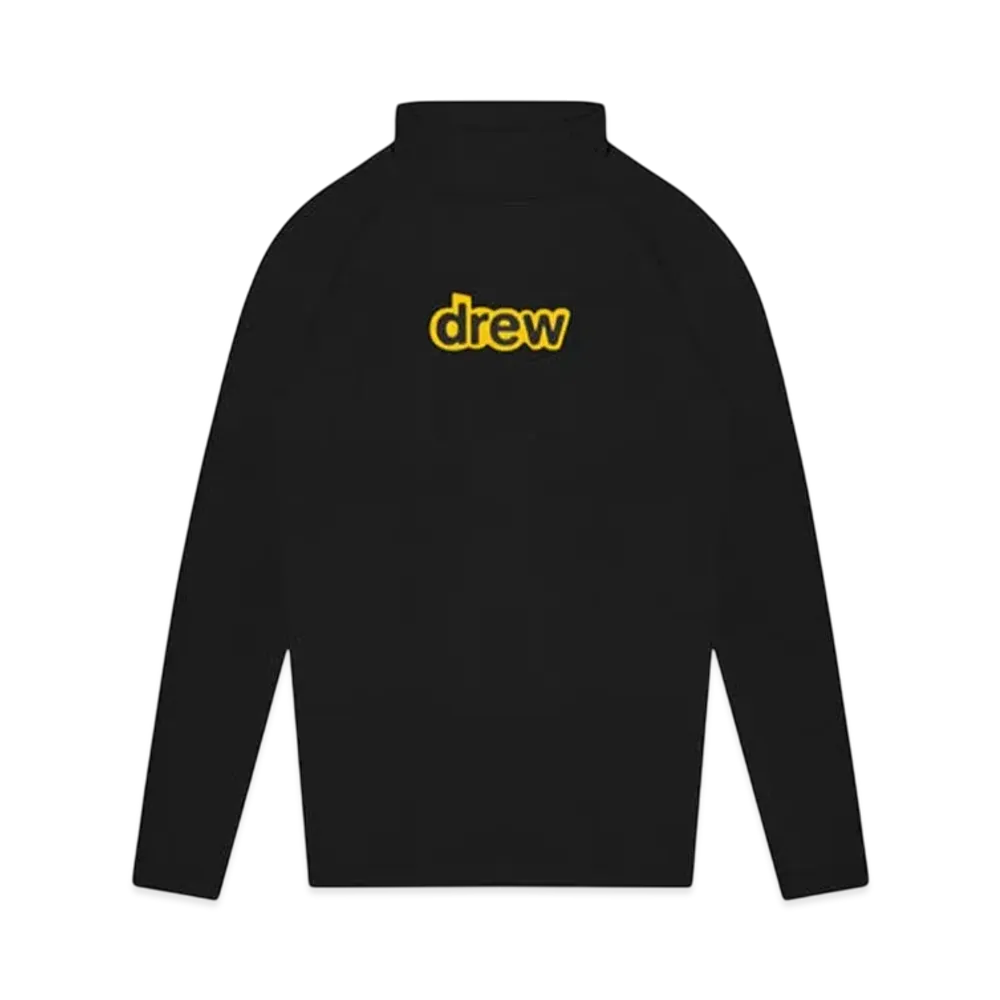 Drew House Secret Rashguard "Black"