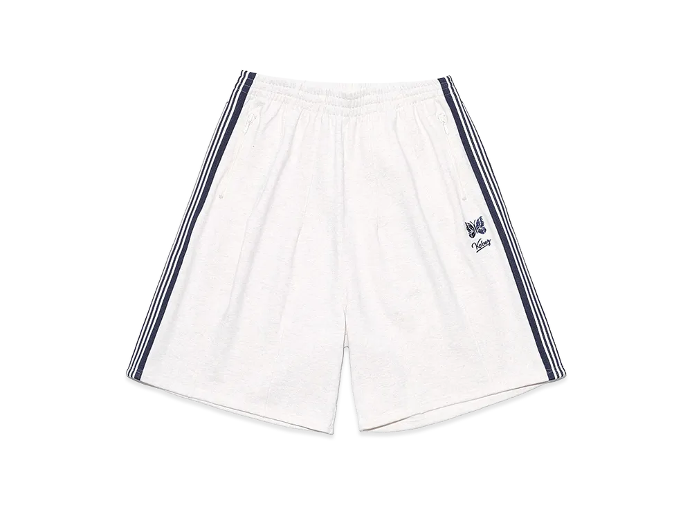 NEEDLES x KEBOZ H.D. Sweat Track Short "Ash Gray"