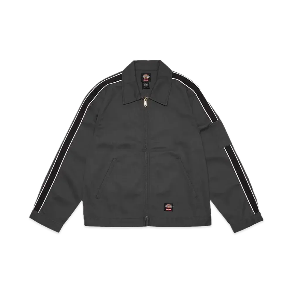 Supreme x Dickies Stripe Eisenhower Jacket "Charcoal"