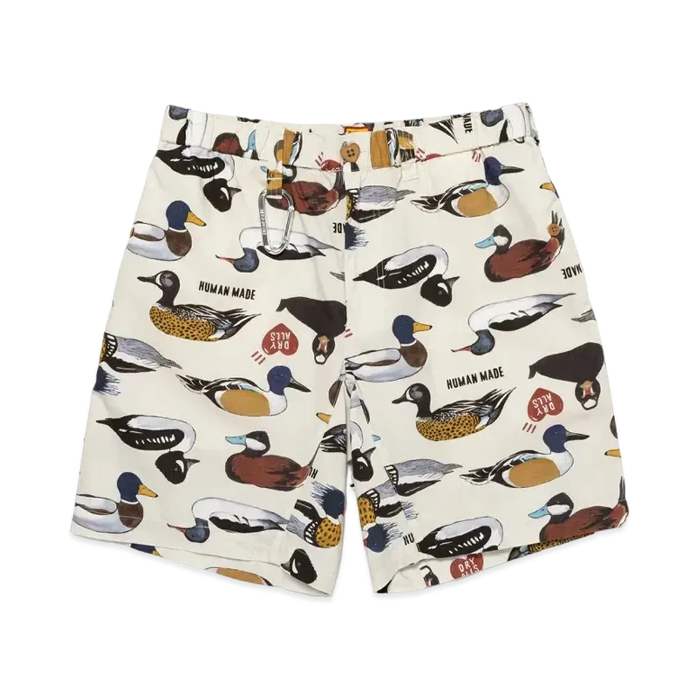 HUMAN MADE Duck Shorts "White"